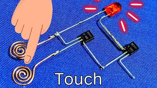 Touch Sensitive Transistor Switch Circuit [NEW]