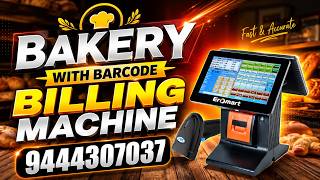 Bakery With Barcode Scanner Billing Machine in Madurai ✨ #bakery #scanner #shorts