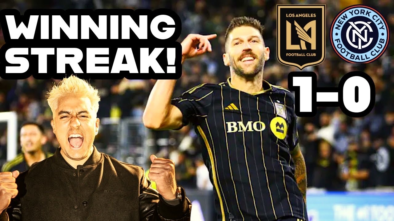 LAFC 3 Wins in a Row! vs NYCFC - YouTube