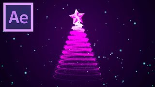 Christmas Tree Animation in After Effects - After Effects Tutorial - Easy Method