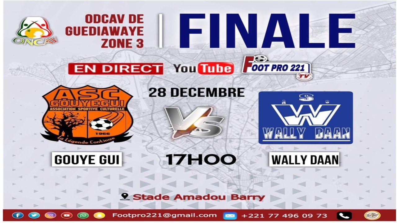 DIRECT  NEVETANE GUEDIAWAYE  FINALE  ZONE 3   2023 /  ASC GOUYE GUI   VS   WALLY DAAN  SATDE AMADOU