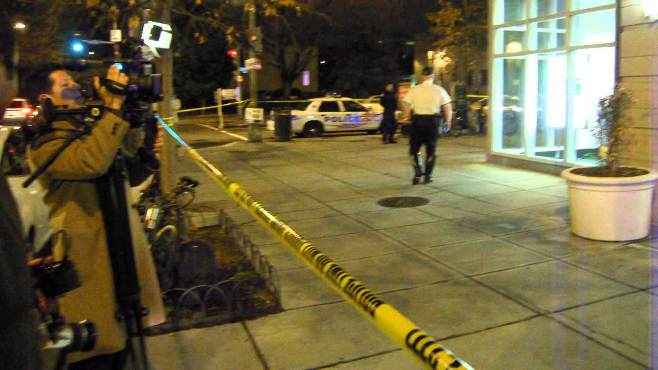 TDBank KXL protest action ECO activists chain themselves in TD bank 3-19-2013 026