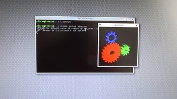 3D Capabilites of Raspberry Pi 3: Weston/Wayland running glxgears with 250 FPS!!