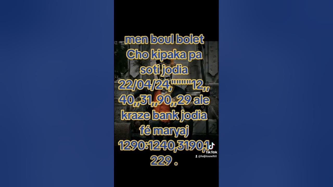vodoo men boul bolet Cho kipaka pa soti jodia 2204/24 YouTube