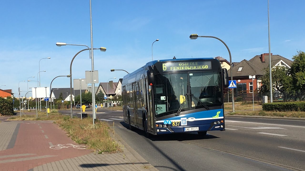 - 6️⃣, KIERUNEK: ROGALI ENERGA ~ SOLARIS URBINO 12 IV #837 |MZK WEJHEROWO|