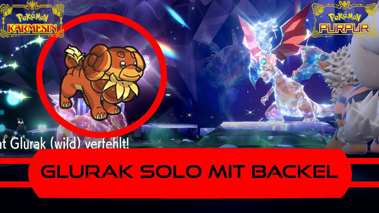 7 Sterne Raid Glurak SOLO besiegen mit BACKEL :) - Pokemon Karmesin und ...