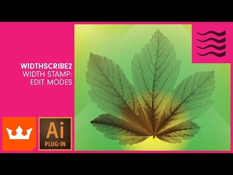 WIDTHSCRIBE2 | Width Stamp: Edit Modes