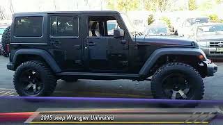 2015 Jeep Wrangler Unlimited Paramus NJ 18PT471A screenshot 4