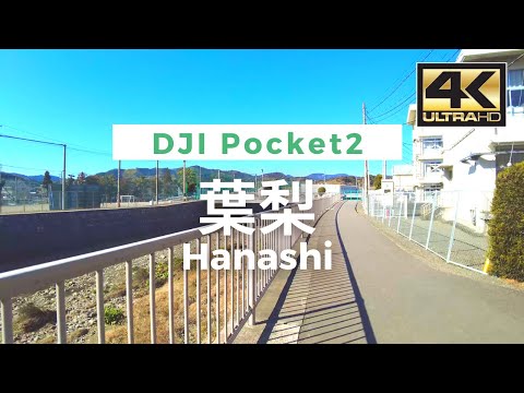 【4K】Hanashi - 葉梨  Walking Video From Japan / DJI Pocket 2  Part1