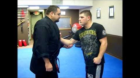 Lapel Grab Escape Using Pressure Points