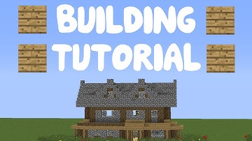 Minecraft: Building Tutorial - Part 1 - Medieval Styled House!