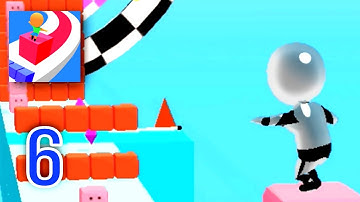 Cube Surfer - Part 6 levels 81 to 98  Gameplay Walkthrough LILU (iOS & Android)