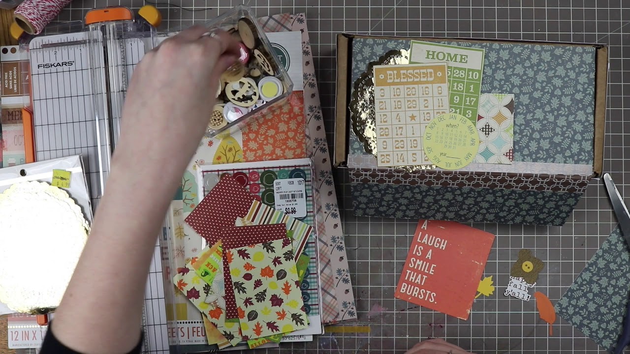 30 Days of Thankful // Storage Box Idea + Decorating! scrapbooking tiendas