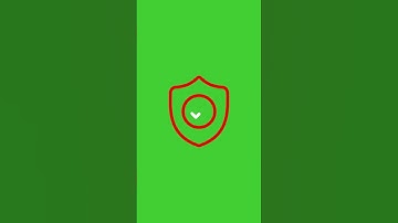 NO COPYRIGHT Shield on Green Screen Background | HD