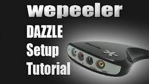 Dazzle Video Creator Platinum HD Setup With Good Settings
