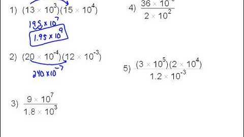 Scientific Notation Part 2