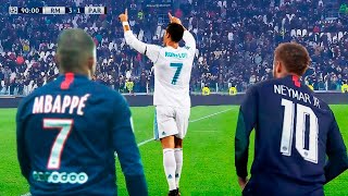 Neymar Jr and Mbappé had nightmares after Cristiano Ronaldo's performance in this match