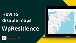 How to disable maps in WP Residence theme