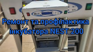 Ремонт та профілактика інкубатора NEST 200