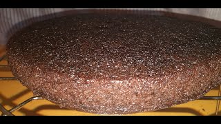 Rich moist dark chocolate cake ...