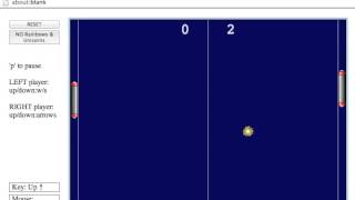 Pong with extras