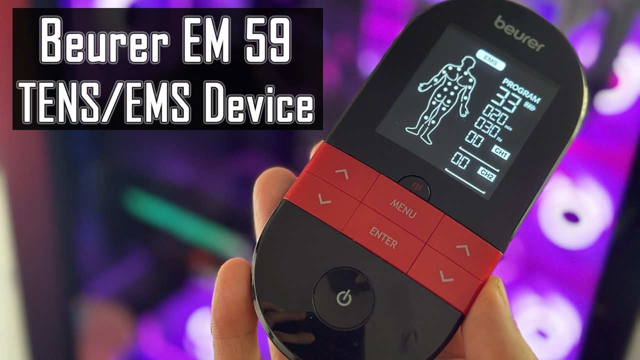 The Beurer EM 59 Digital TENS/EMS Device Unboxing 