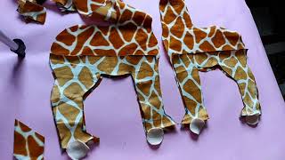 How to make giraffe🦒soft toy... screenshot 5
