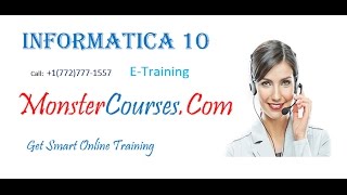 Famous Timer Task in Informatica | Informatica 10 Training | MonsterCourses Profile