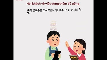 Mẫu câu giao tiếp trong nhà hàng, quán ăn #hoctienghan