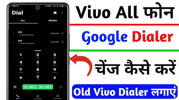 vivo phone main google dialer change kaise kare,how to change vivo dialer on vivo, google dialer