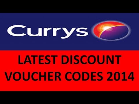 Currys Discount Voucher Codes 2014