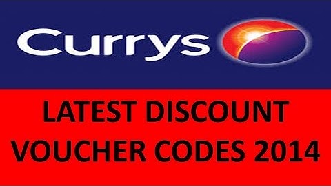 Currys Discount Voucher Codes 2014