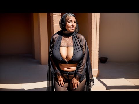 Mature Arabian Beauty ❤️ Natural Older Women Over 55 ❣️ PLUS SIZE
