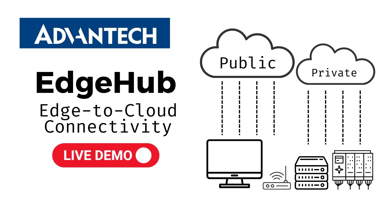 Advantech Edge Hub Explained | Live IIoT Demo with MQTT, Grafana & PLCs ...