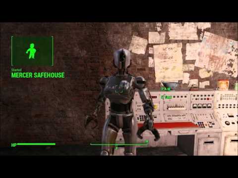 Videó: Fallout 4 - Mercer Safehouse, Jelmegszakító, Tinker Tom, Reflektorplatform