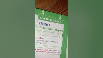 5th Grade - Step Up Lesson 1