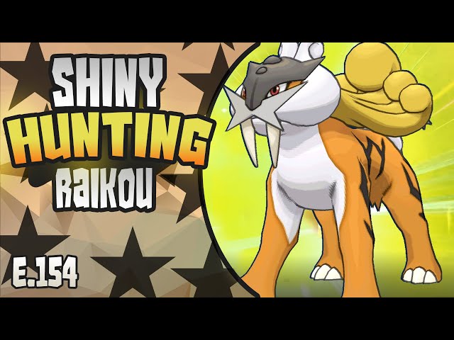 Currently Hunting — Shiny raikou reclaimed! I soft reset over it at