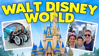 WALT DISNEY WORLD VLOG 1 | MAGIC KINGDOM 🏰 TRON &amp; HAPPILY EVER AFTER | ORLANDO SUMMER 2023