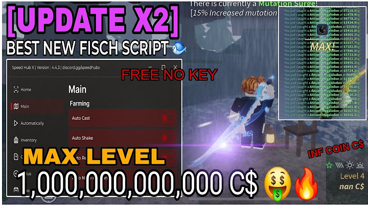 [UPD] Fisch Script GUI Pastebin | FASTEST AUTO FISH DUPE XP *NO KEY*