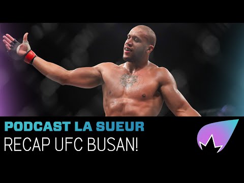 UFC BUSAN - Ciryl Gane presque PARFAIT & Korean Zombie EFFRAYANT - VIVEMENT 2020 !