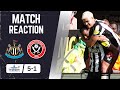 Newcastle united 5 sheffield united 1  match reaction