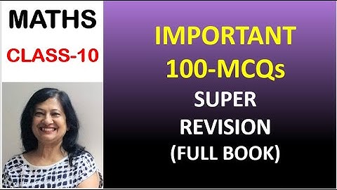 Most Important Class 10 Maths MCQ REVISION | CBSE Board 2021 Maths MCQ Questions | Maths MCQ