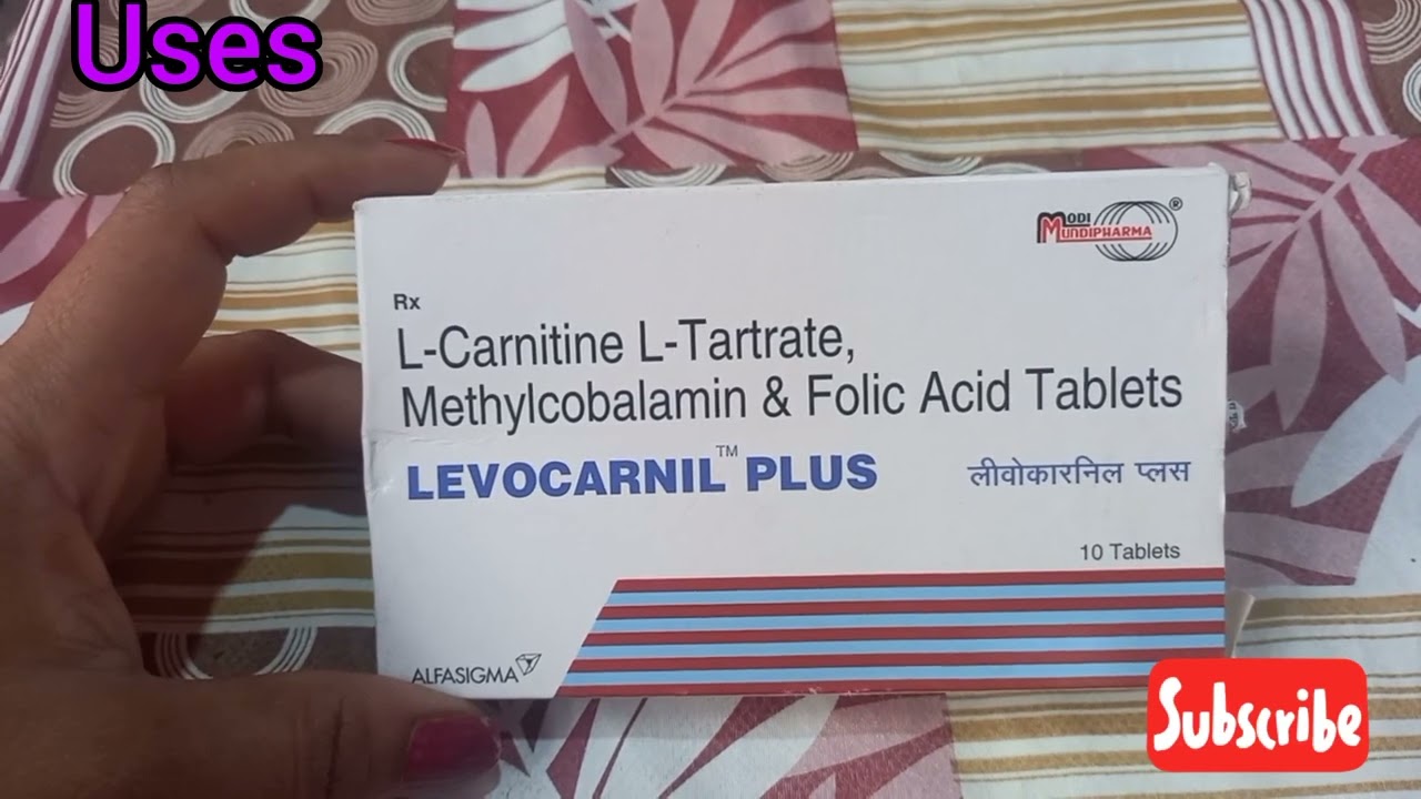 l-carnitine methylcobalamin and folic acid tablets uses in hindi LEVOCARNIL PLUS|L Carnitine L-Tartrate,Methylcobalamin & Folic Acid Tablet| Uses,Work,Dose in hindi