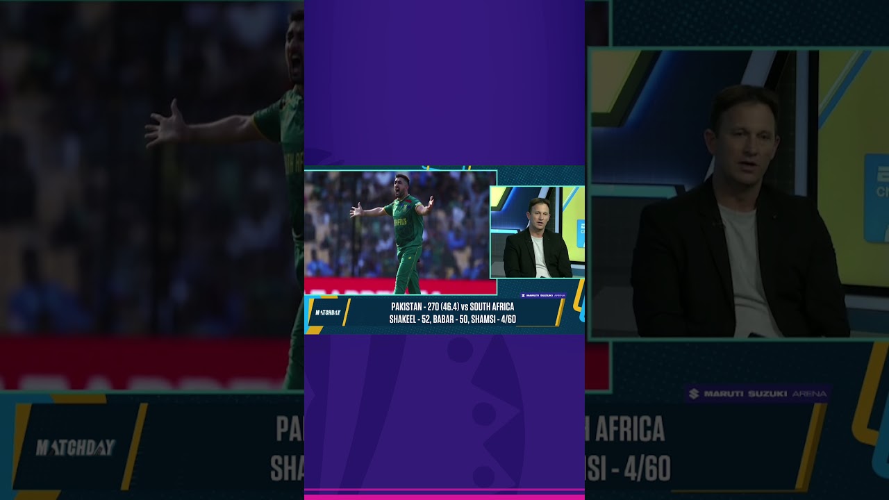 Does Shamsi now stay in South Africa’s XI? 🤔