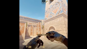 lurk smoke site B anubis  #cs2  #csgo #lurker #shorts #short