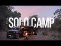 Relaxing overnight jimny solo camp  river views  simple meal  new awning