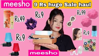 Meesho 9 rs Sale hauls | 9 Rs Sale haul meesho | Itna *Sasta* |The Amisha
