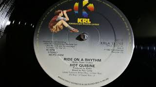 Hot Quisine  ‎– Ride On A Rhythm