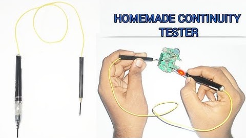HOW TO MAKE CONTINUITY TESTER ||  FROM PEN  VERY EASY.