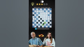 Checkers Clash! ⚪️⚫️ Peter Dijkstra - Lisa Scholtens